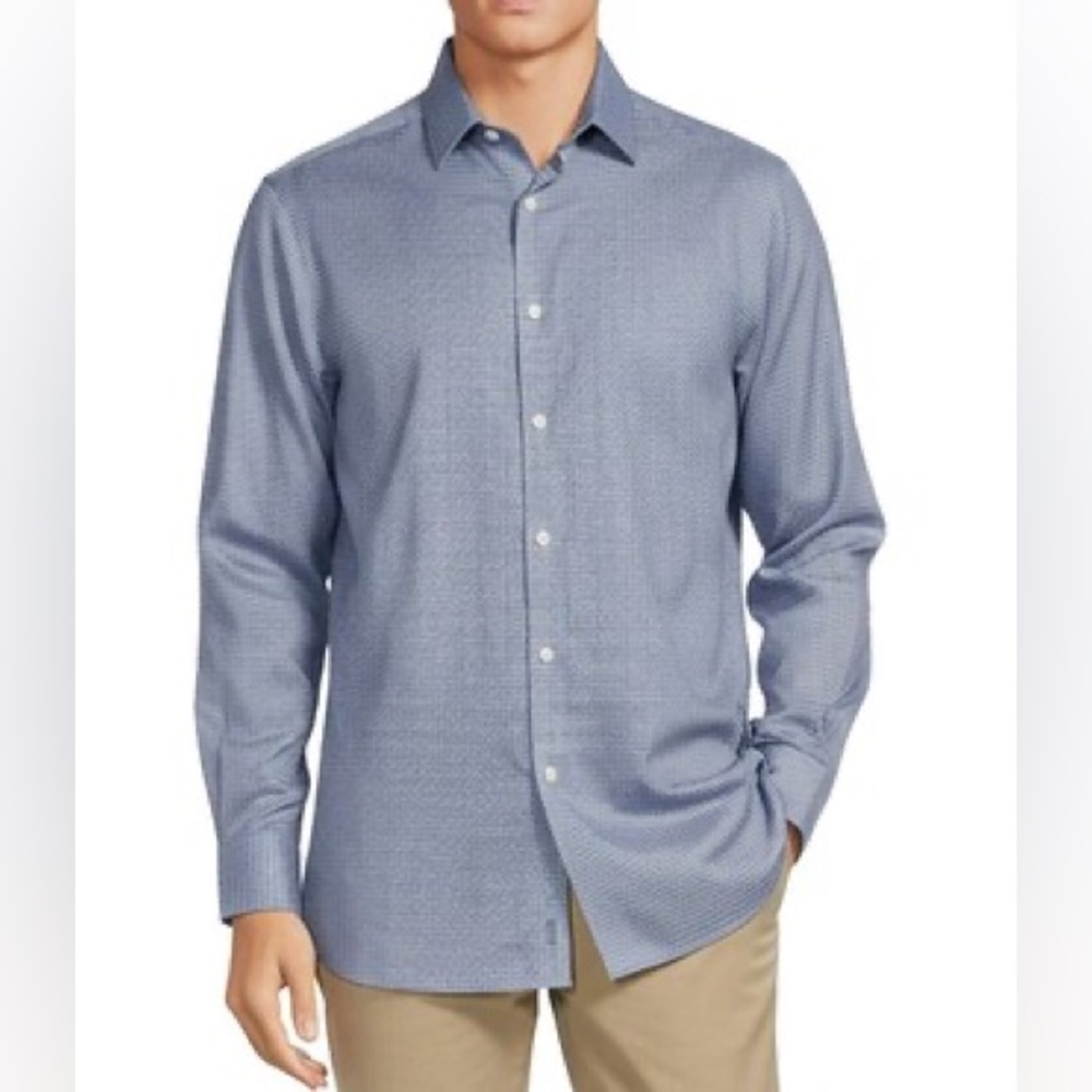 Hart Schaffner Marx State Street Essentials Spread Collar Non-Iron‎ XL